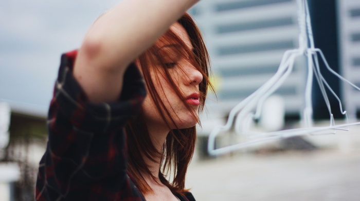 redhead, girl