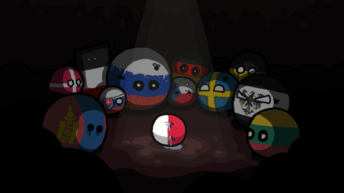 The Binding of Isaac, countryballs, polandball