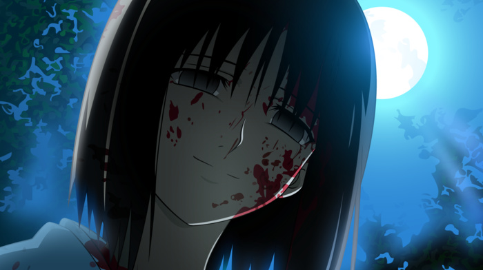 blood, Kara no Kyoukai, Ryougi Shiki