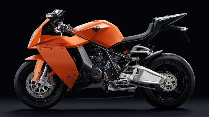 bike, motorcycles, orange