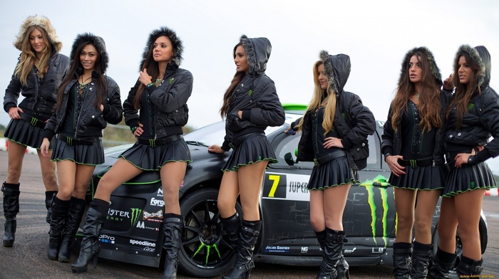 sportcar, girls