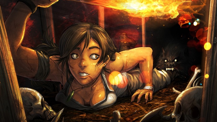 Tomb Raider, girl, Lara Croft