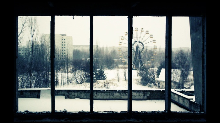 Pripyat, black, old