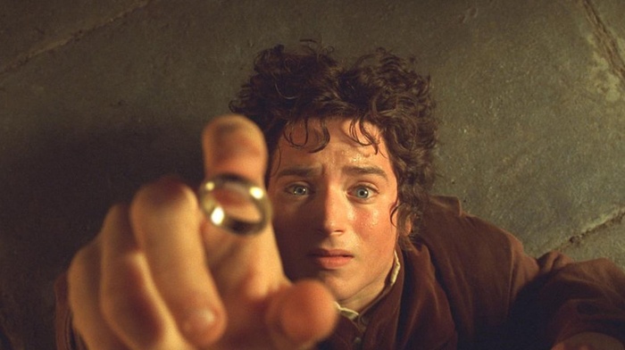 Frodo Baggins, The Lord of the Rings, Elijah Wood, the one ring, The Lord of the Rings The Fellowship of 