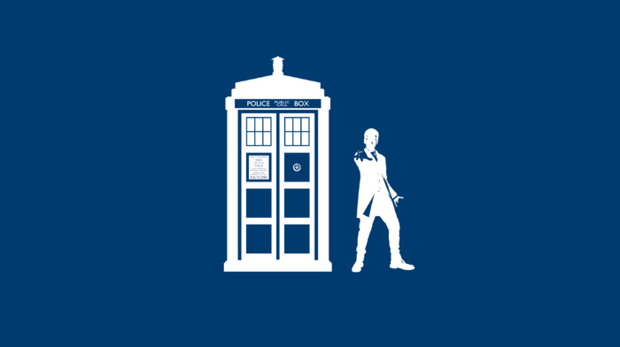 Peter Capaldi, Doctor Who, tardis, simple background, The Doctor