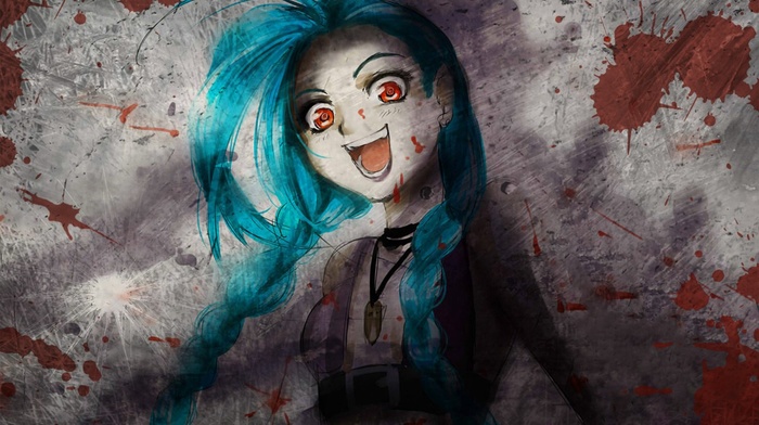 anime, League of Legends, Jinx League of Legends