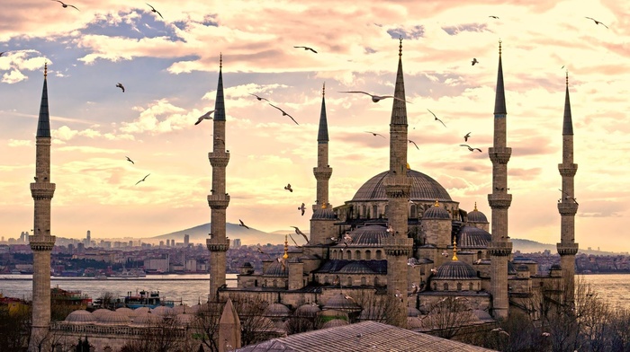 mosques, Turkey, Sultan Ahmed Mosque, Istanbul, Islam