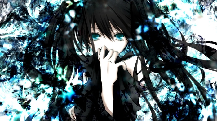 Strength Black Rock Shooter, anime, Black Rock Shooter, anime girls