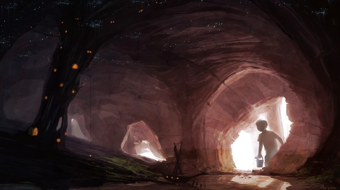 artwork, cave