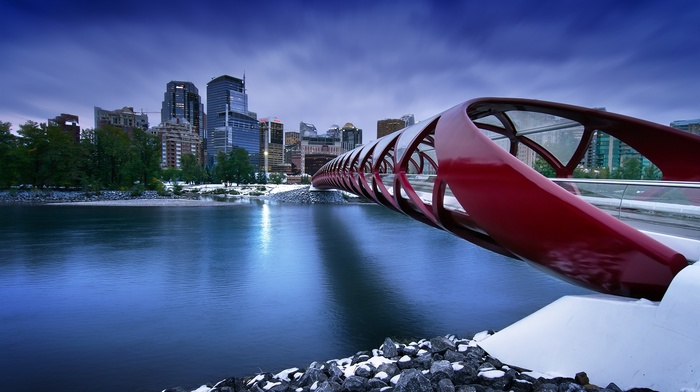 Calgary, city, bridge