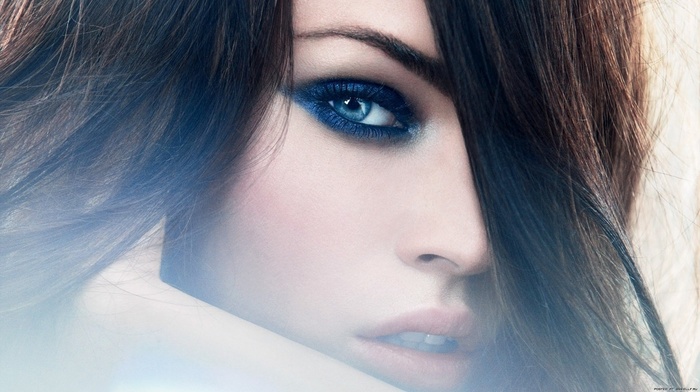 face, eyes, closeup, girl, blue eyes, brunette, sensual gaze
