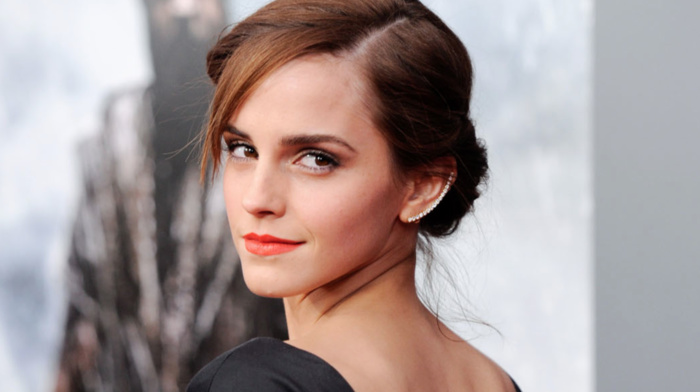 brunette, girl, Emma Watson