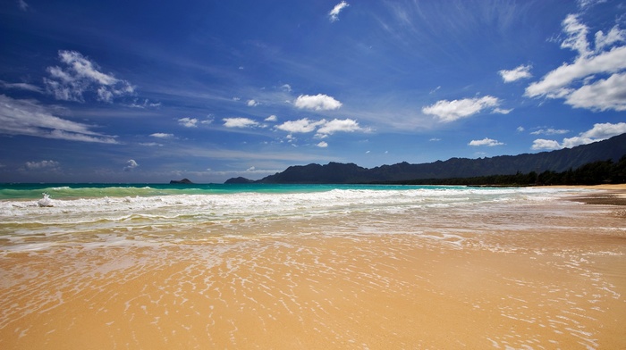 sand, landscape, beach