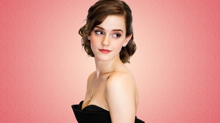 girl, Emma Watson, brunette