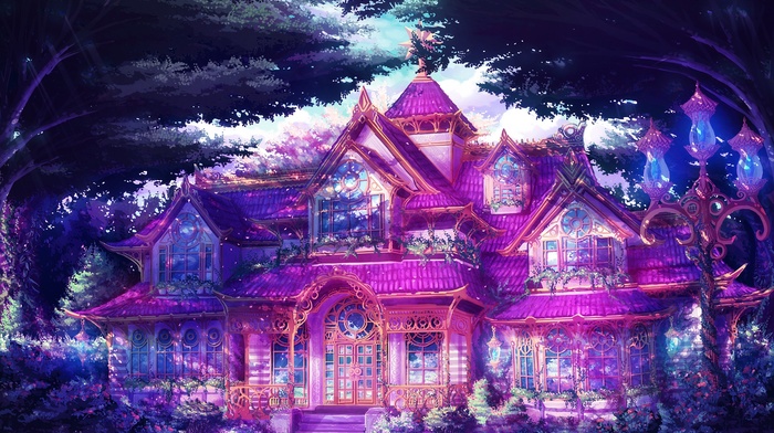 mansions, anime