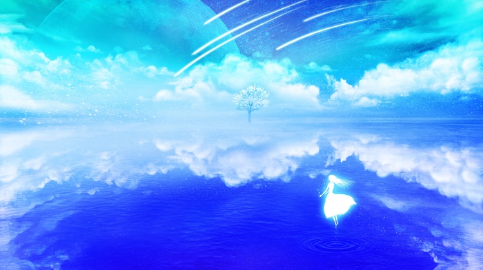 water, anime