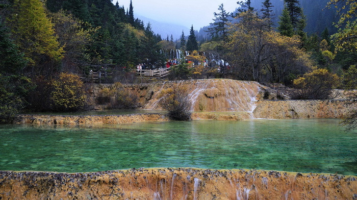 lake, beauty, nature, forest, China