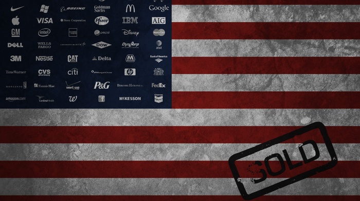 flag, USA, companies