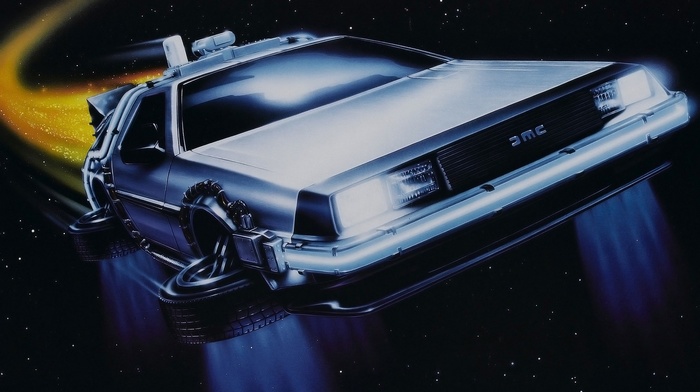 delorean, time travel, movies, back to the future