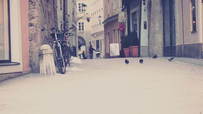 bicycle, men, cities