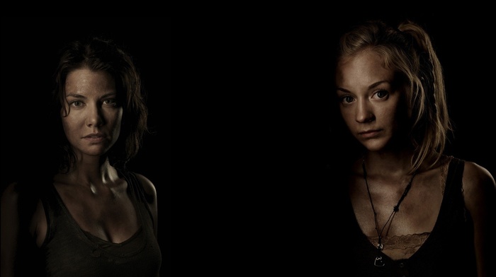 The Walking Dead, Lauren Cohan, Emily Kinney, Maggie Greene