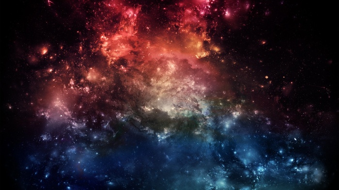 stars, space art, nebula