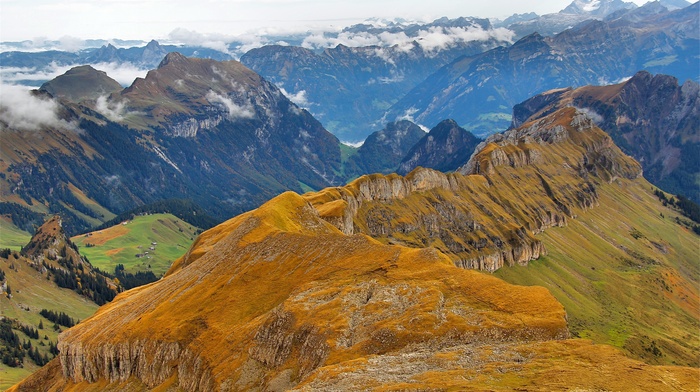 mountain, nature
