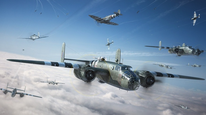 B, 25, Mitchell, military aircraft, military, aircraft, World War II, airplane