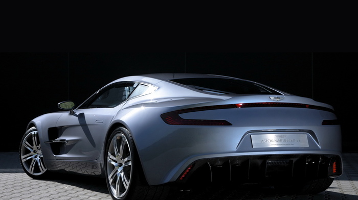 rear view, Aston Martin, cars