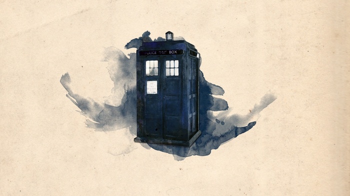 tardis, artwork, Doctor Who