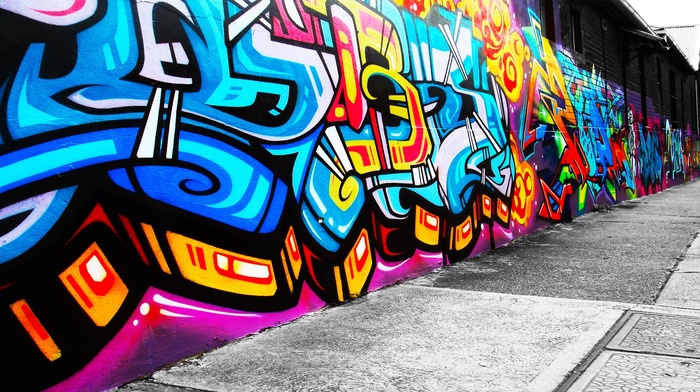 graffiti, street art