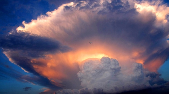 photo, nature, aircraft, beautiful, super, storm, airplane