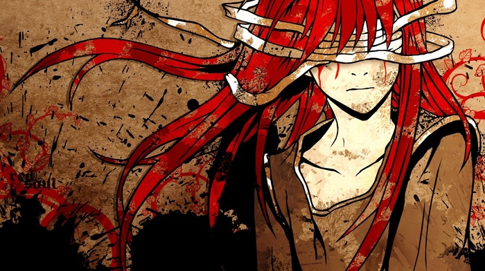 anime girls, redhead