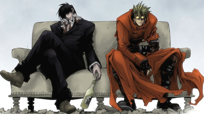 Vash the Stampede, revolver, Trigun