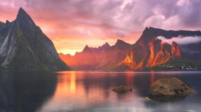 mountain, nature, Norway