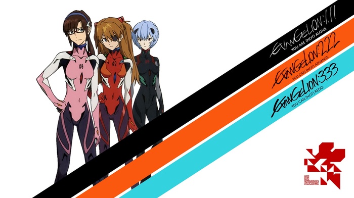 Makinami Mari Illustrious, Asuka Langley Soryu, Neon Genesis Evangelion, Ayanami Rei