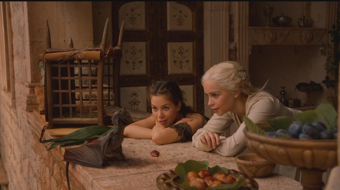 dragon, Emilia Clarke, Daenerys Targaryen, Game of Thrones
