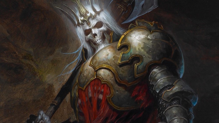 Skelaton king, heroes of the storm, King Leoric, Diablo III