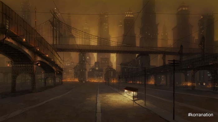 Republic City, The Legend of Korra, bridge