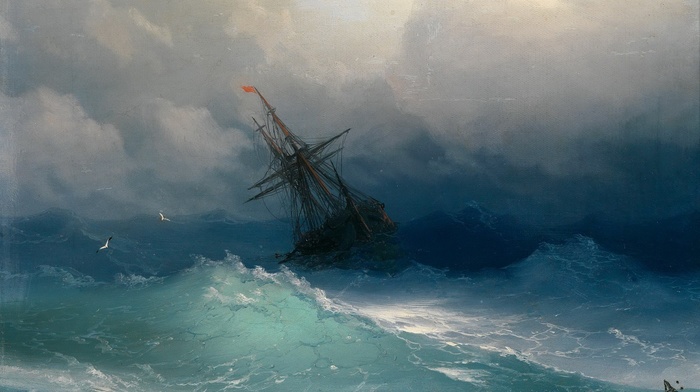 Ivan Konstantinovich Aivazovsky, storm