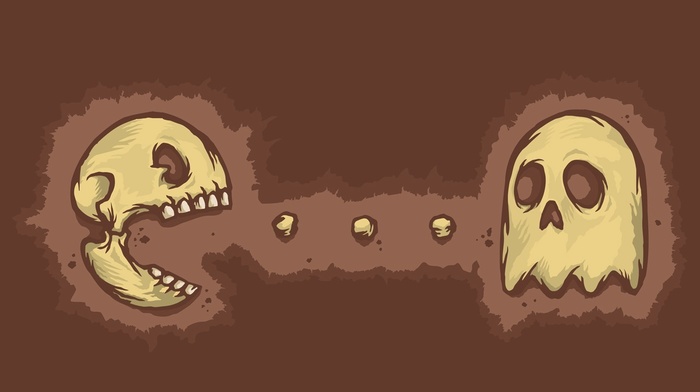 Pacman, skull