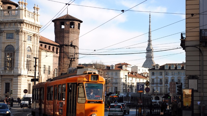 Italy, Torino, Turin, tram