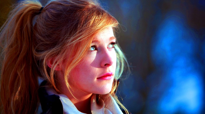 redhead, girl