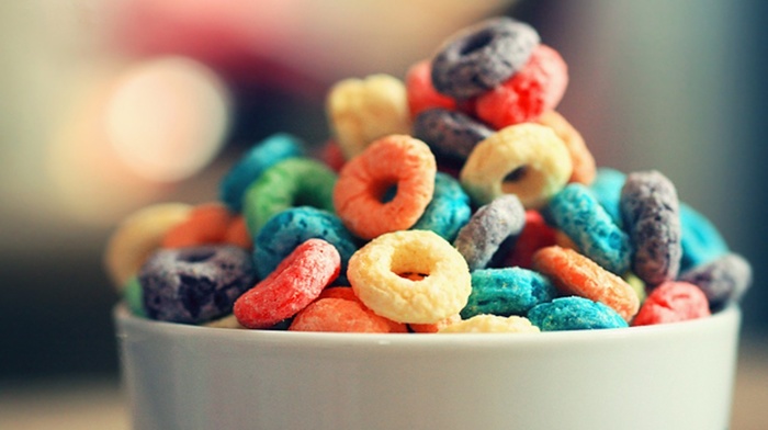 bokeh, cereal, breakfast