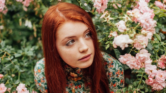 redhead, girl