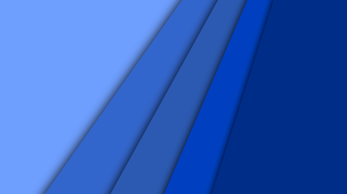 blue, material style, abstract, minimalism