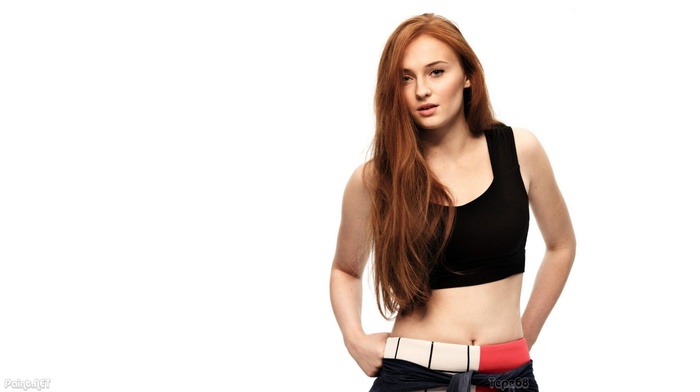 girl, actress, redhead, Sophie Turner