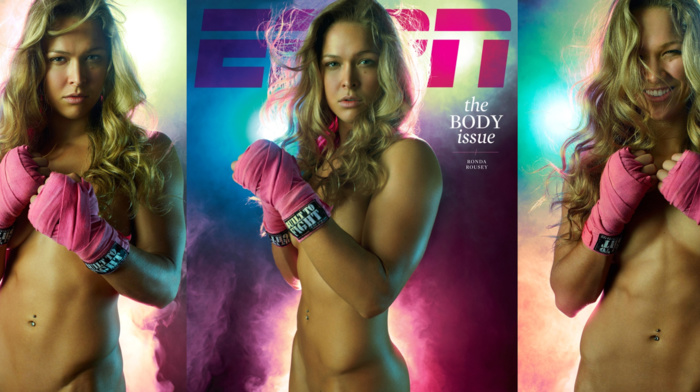 UFC, ronda rousey, ESPN, topless