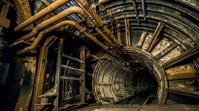 tunnel, urban exploration, underground, pipes
