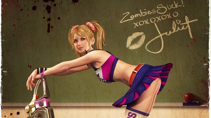 Lollipop Chainsaw, video game girls